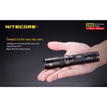 Load image into Gallery viewer, Nitecore EC23 1800 Lumen Compact High Performance LED Flashlight
