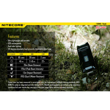 Load image into Gallery viewer, Nitecore THUMB 85 Lumen Tiltable Keychain Light
