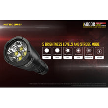 Load image into Gallery viewer, NITECORE i4000R 4400 Lumen USB-C Rechargeable LED Flashlight
